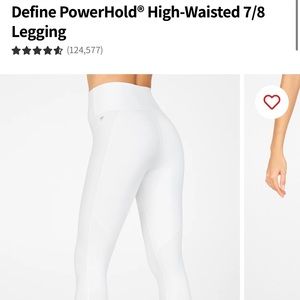 Fabletics White Leggings